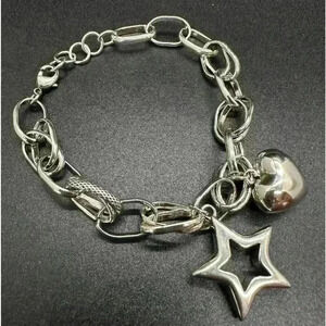 Aesthetic Charm Bracelet 🖤